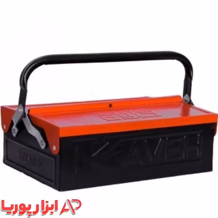 جعبه ابزار فلزی 30 سانت یک طبقه مدل 301 کاوه