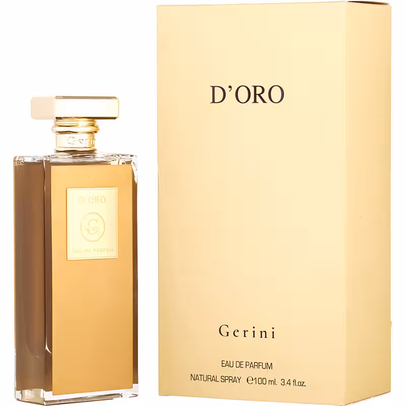 ادوپرفیوم حجم 100 میل دئورو D'ORO گرینی - Gerini