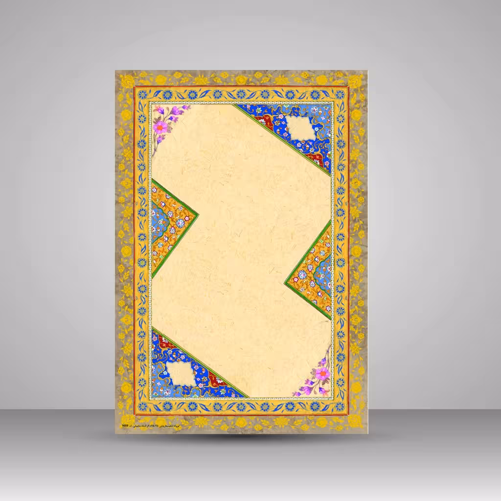 کاغذ ابروباد چاپی،35*25 cm، کد 688، (بسته 10 عددی)