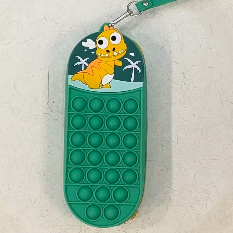 جامدادی سلیکونی پاپت دار 