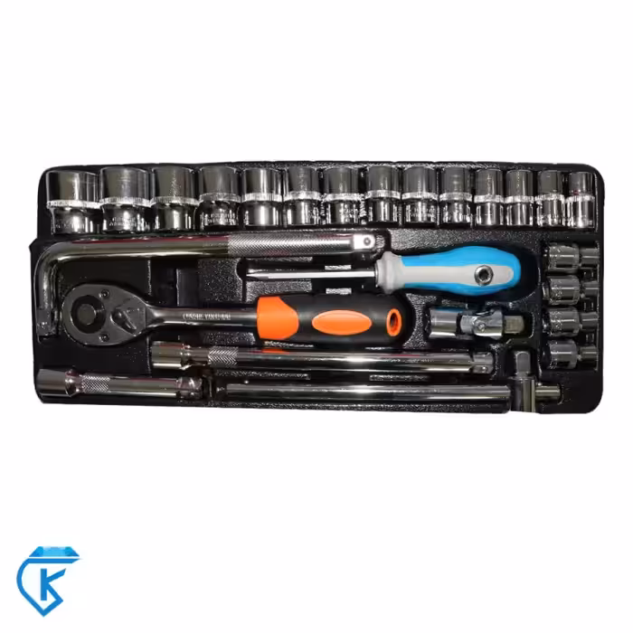 جعبه بکس 25 پارچه GS TLB TOOLS