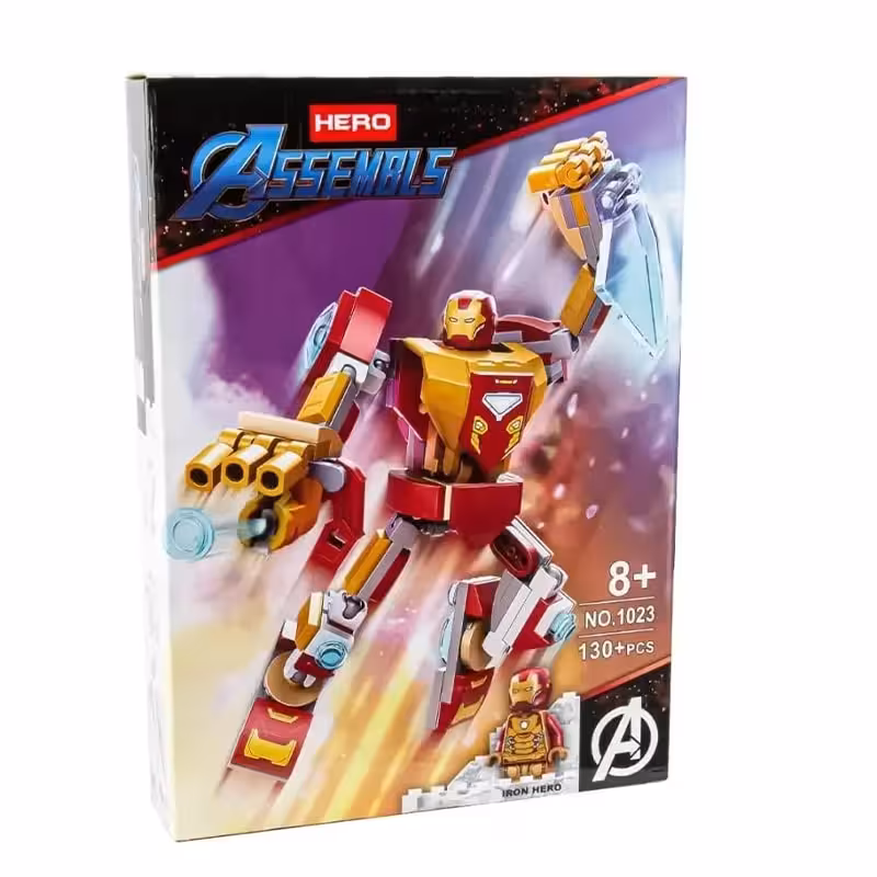 لگوی آیرون من در زره مکانیکی مدل 1023