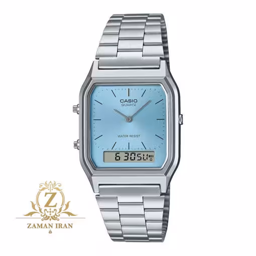 ساعت مچی مردانه کاسیو casio اورجینال مدل AQ-230A-2A1MQYDF