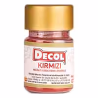 رنگ پودری قرمز دکول 7گرمی