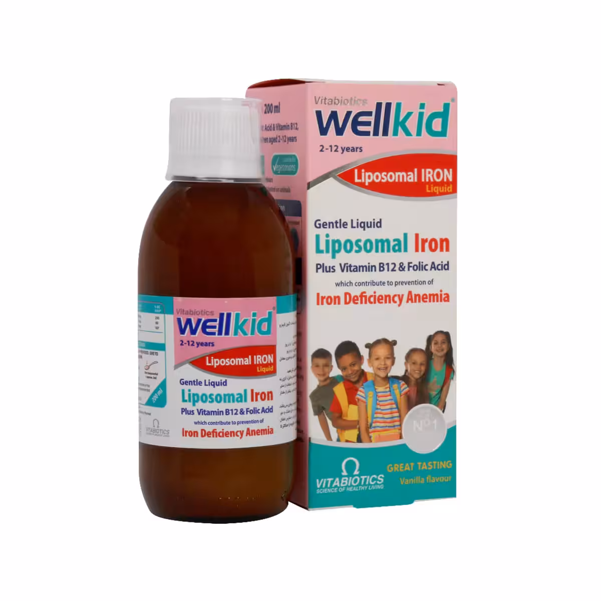 شربت ول کید لیپوزومال حجم 200 میلی لیتر ویتابیوتیکس