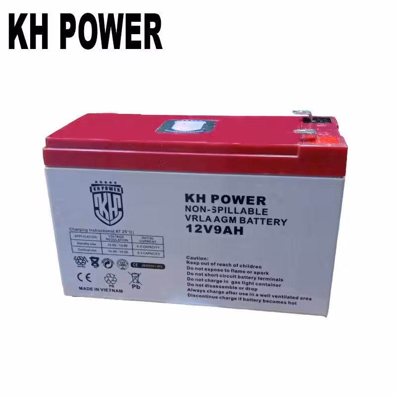 باطری 12ولت 9آمپر ساعتKH POWER