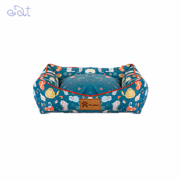 جای خواب سگ و گربه مریلند مدل MerryLand Elite (رنگ آبی سایز 3)