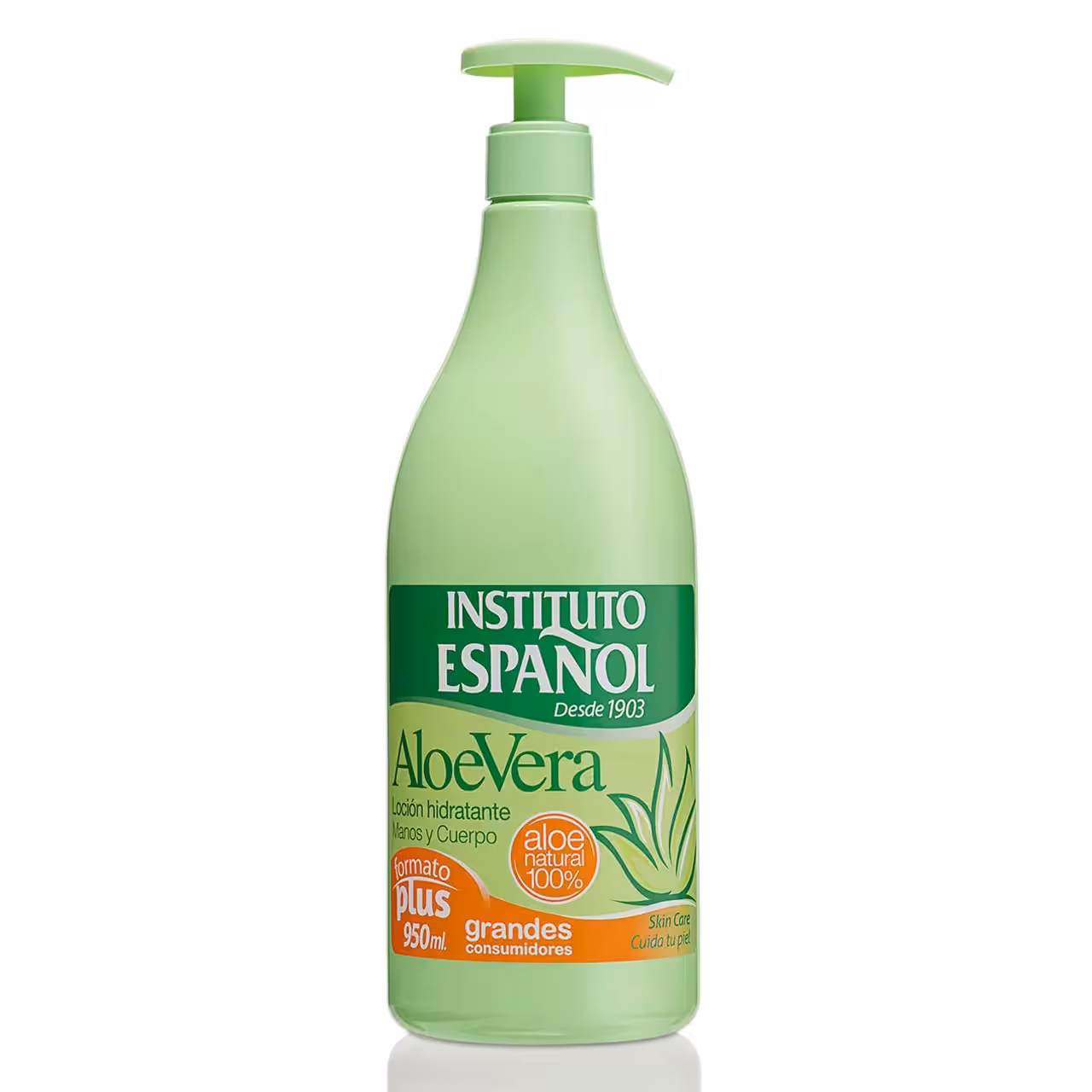 لوسیون دست و بدن آلوئه ورا اسپانول Instituto Espanol حجم 950 میل