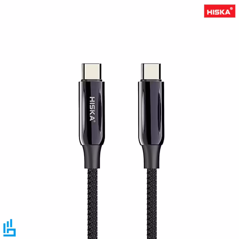 کابل شارژر تایپ سی به تایپ سی HISKA LX16
