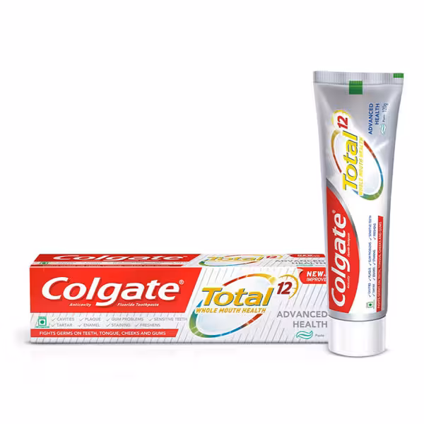 خمیردندان کلگیت total 12 whole mouth health