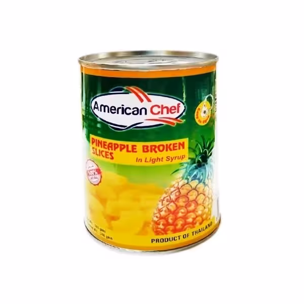 کمپوت آناناس امریکن چف American chef وزن 565 گرم