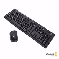 کیبورد و ماوس بی‌سیم لاجیتک مدل Logitech MK270 با حروف فارسی