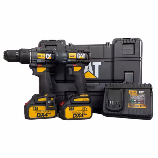 دریل و پیچ گوشتی شارژی CAT (کاترپیلار) مدل DX12K 2in1