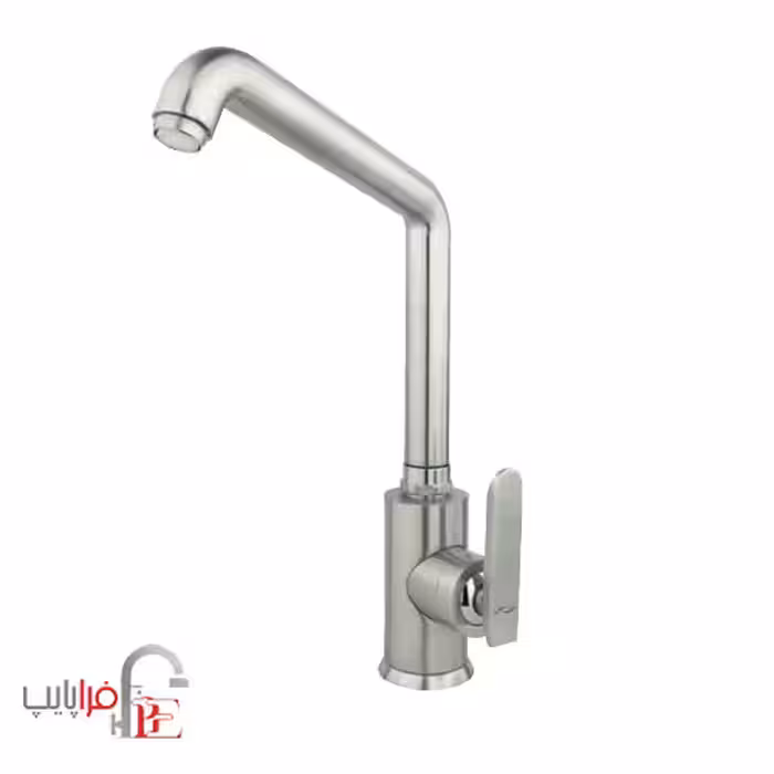 شیر ظرفشویی راسان مدل فلورا کروم مات