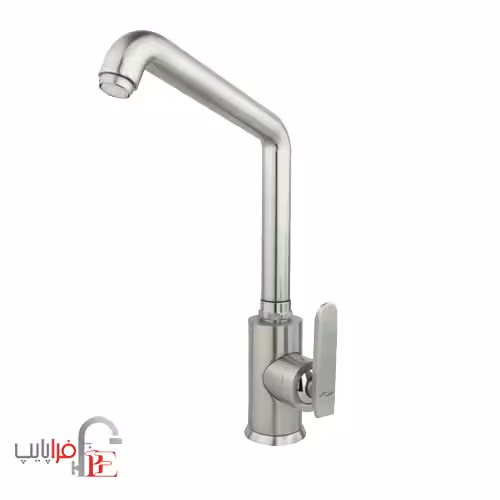 شیر ظرفشویی راسان مدل فلورا کروم مات