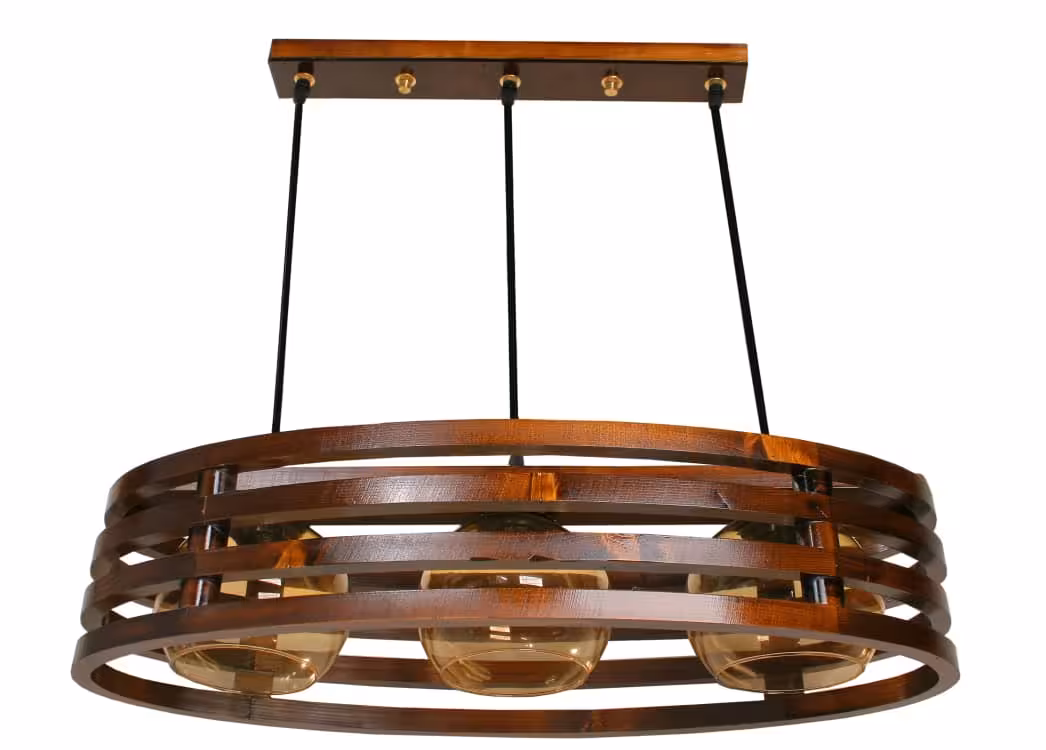 آویز چوبی سه شعله (SAM1010/3)