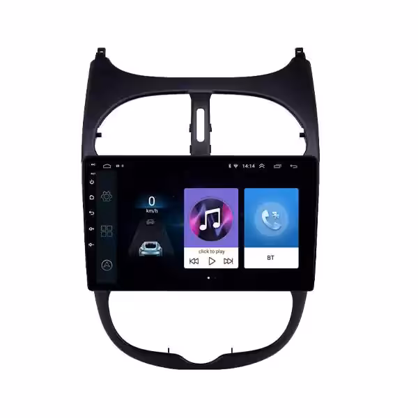 مانیتور فابریک پژو 206 ناکامیچی مدل 9211A