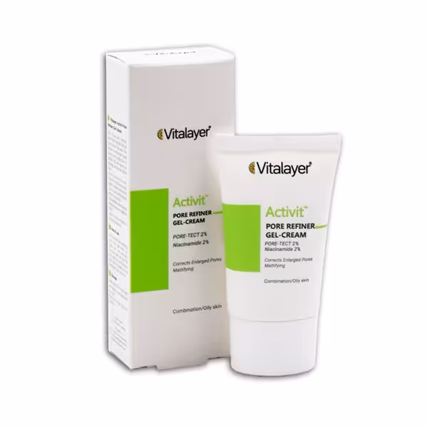 ژل کرم جمع کننده منافذ باز اکتی ویت ویتالیر 30 میلی لیتر | Vitalayer Activit Pore Refiner Gel Cream 30 ml