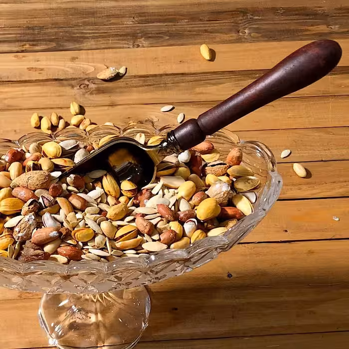 قاشق آجیل از جنس برنج