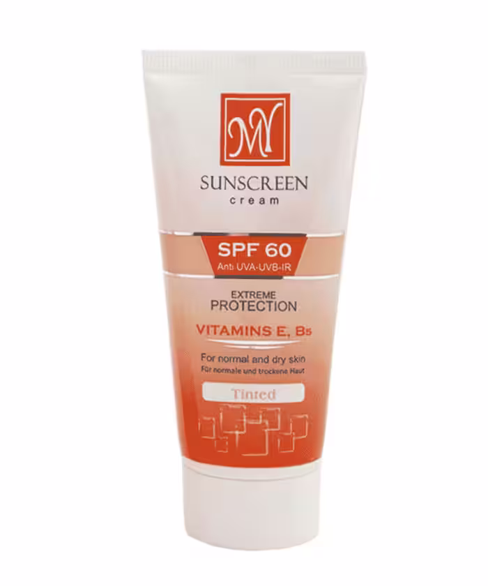 کرم ضد آفتاب مای spf 60 کرم پودری رنگی