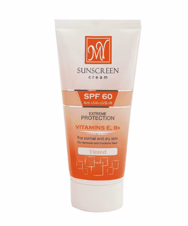 کرم ضد آفتاب مای spf 60 کرم پودری رنگی