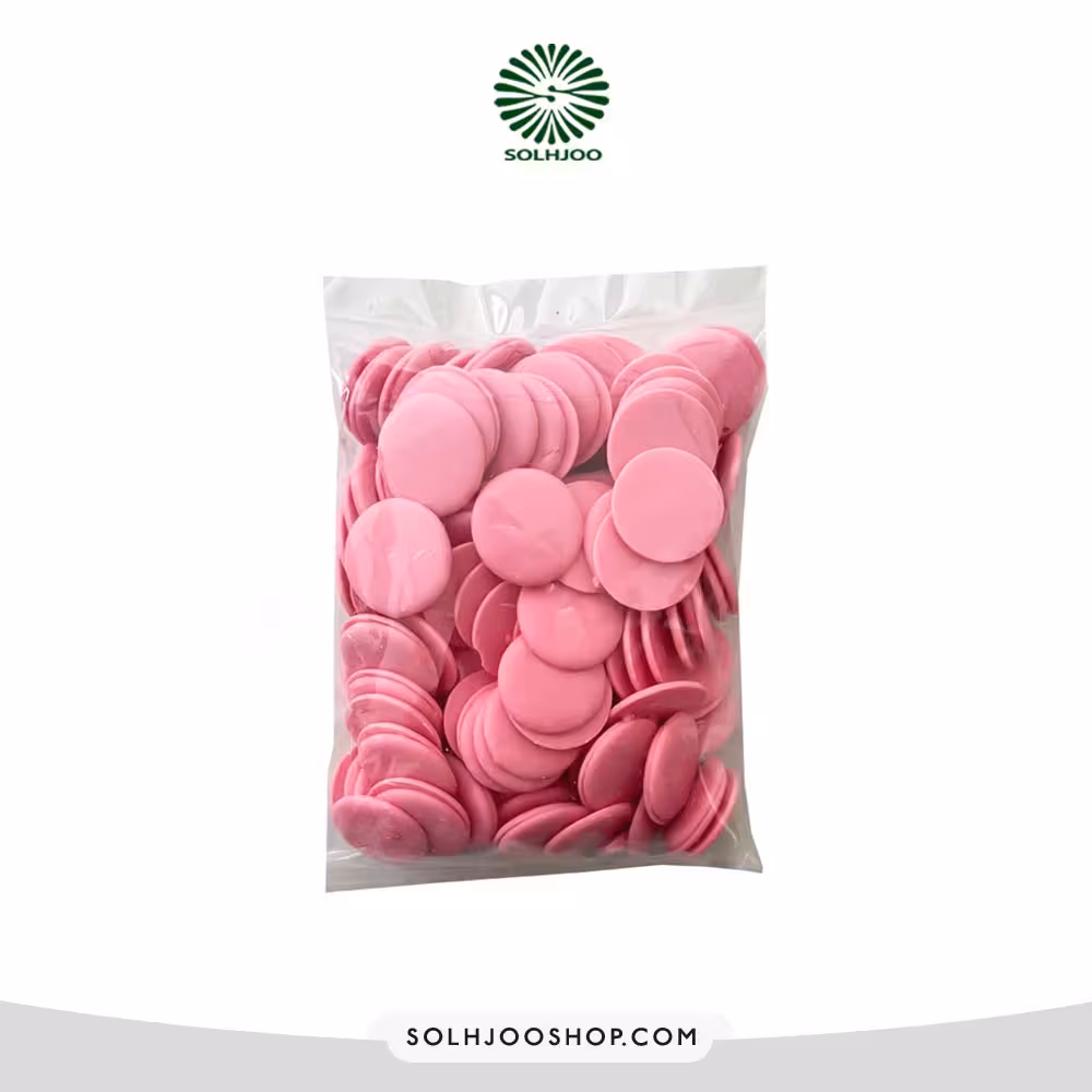 شکلات سکه ای توت فرنگی فلورا 500 گرمی