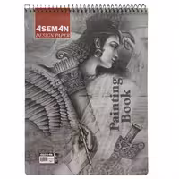 دفتر طراحی 50 برگ آسمان مدل S64 کد 64