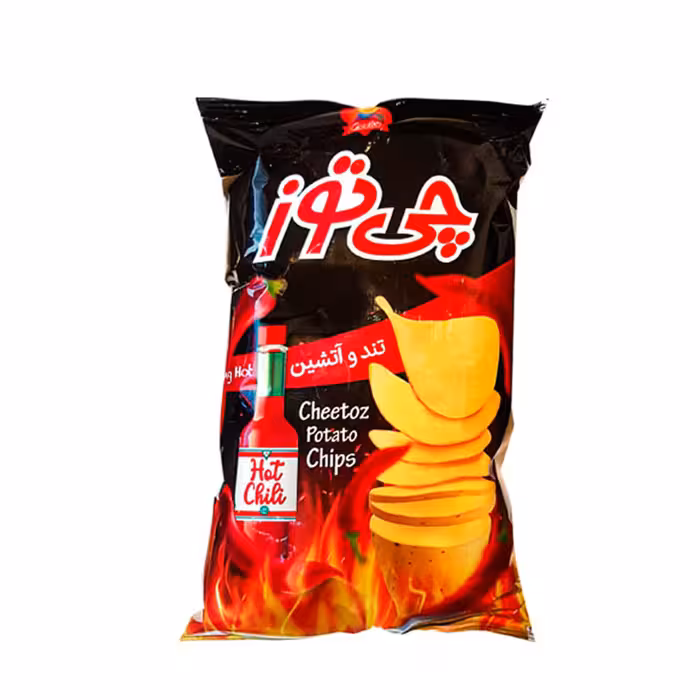 چیپس تند و آتشین مزمز 65 گرمی