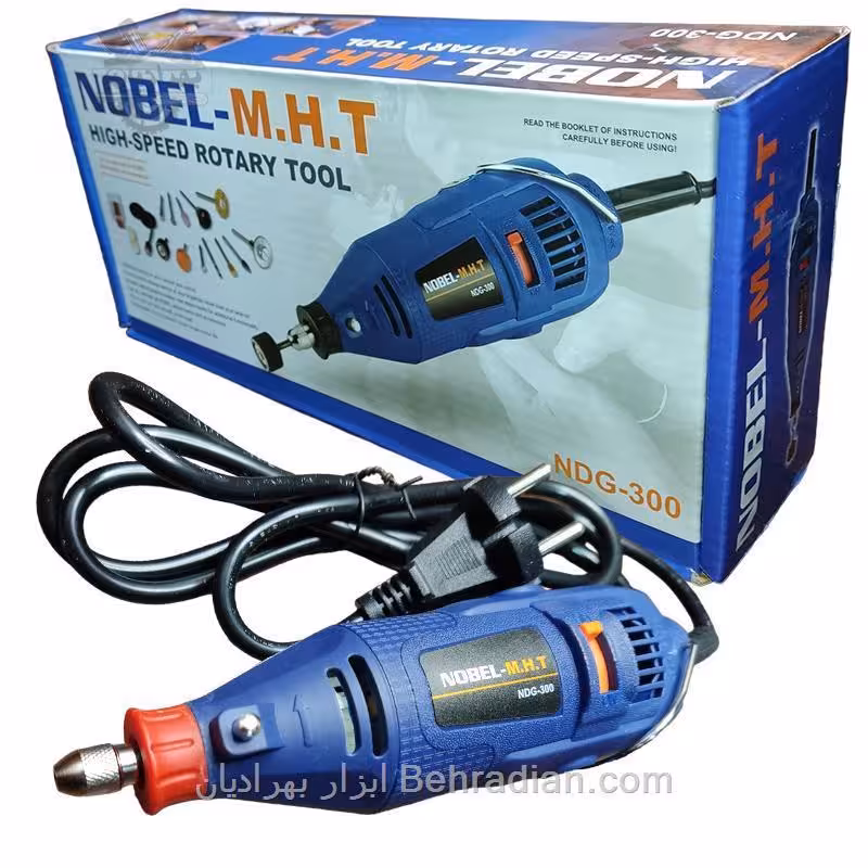 فرز مینیاتوری نوبل مدل NDG-300 + سه نظام + شلنگ و سری ها