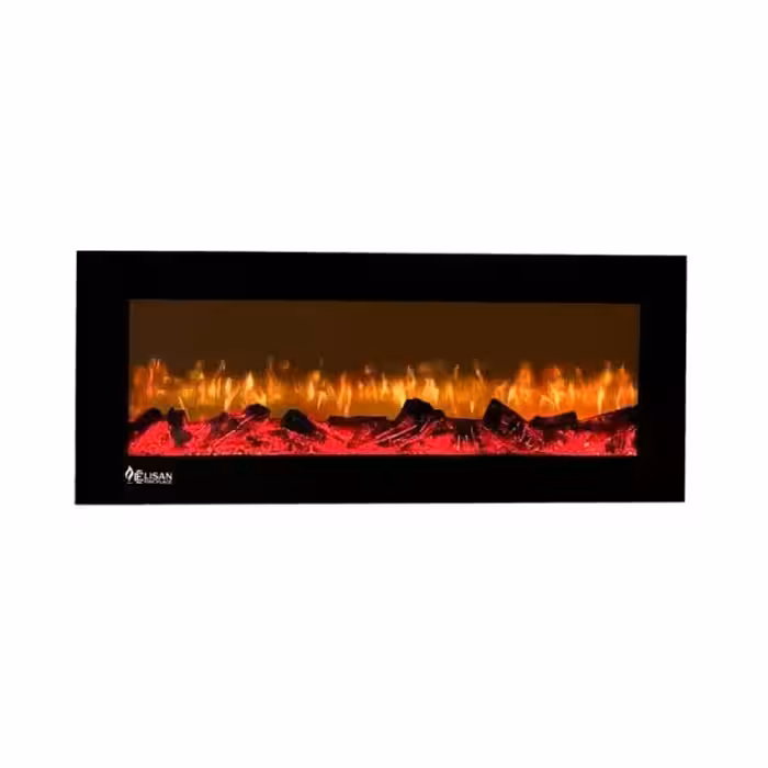 شومینه‌ برقی مدل 50*100 سانتی‌متر تک بعدی(بدون المنت گرمایشی)