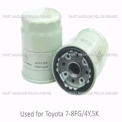 فیلتر روغن موتور لیفتراک تویوتا مدل Toyota 7-8FG/4Y,5K