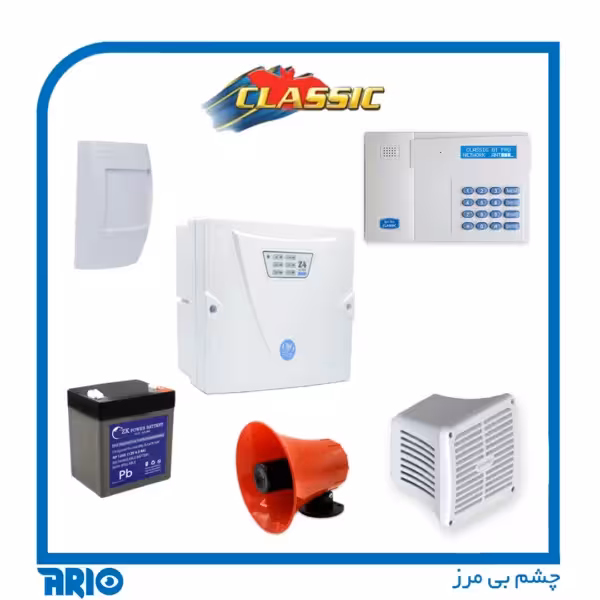 پکیج دزدگیر منزل و مغازه تک چشمی کلاسیک Z4