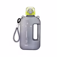 قمقمه کتابی دستگیره دار مات YIBEN ظرفیت 750 میلی لیتر