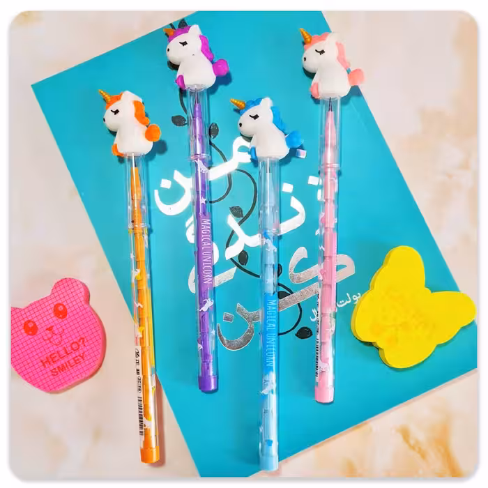 مداد فشنگی یونیکورن تک شاخ