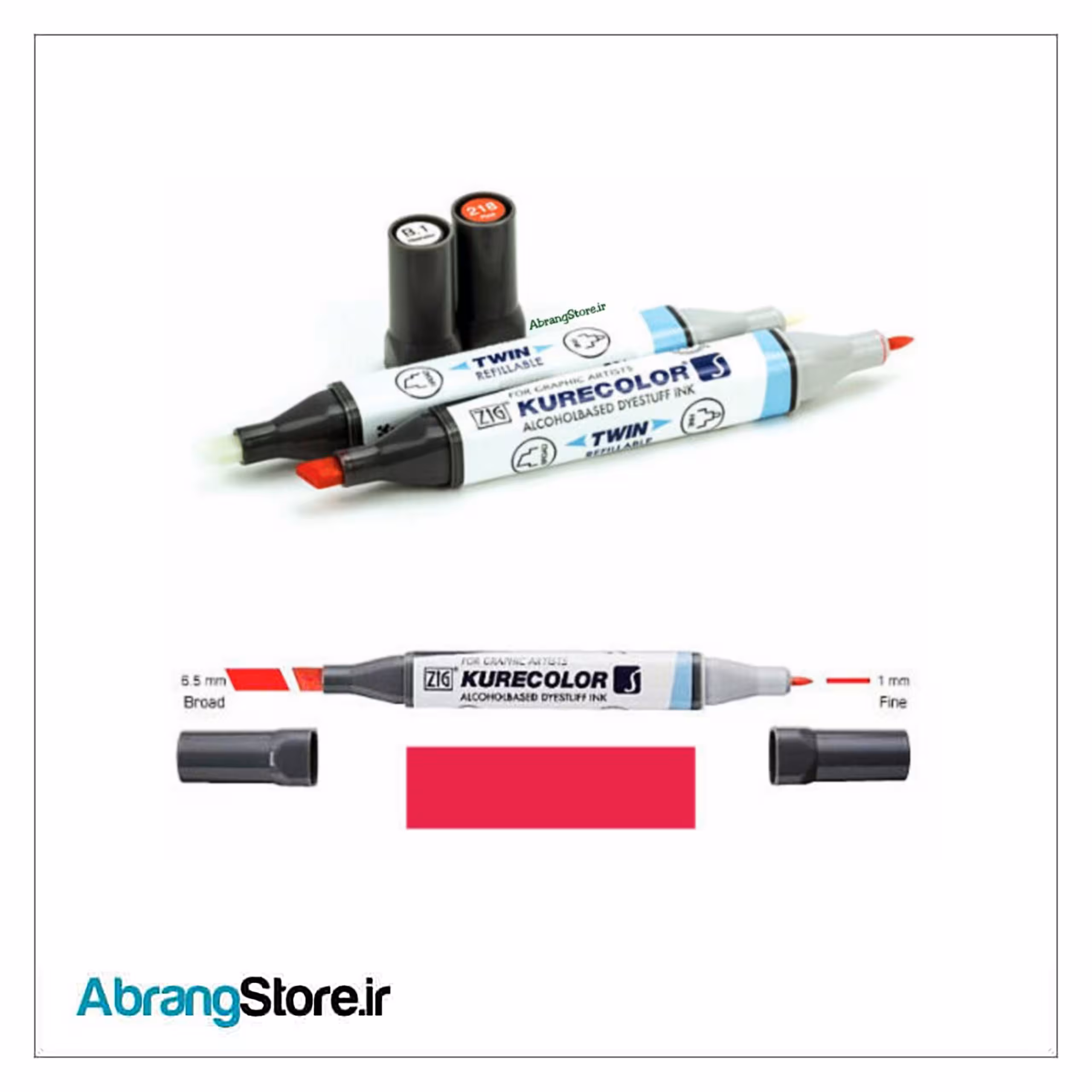 ماژیک کیوکالر راندو دوسر  | KURECOLOR MARKER