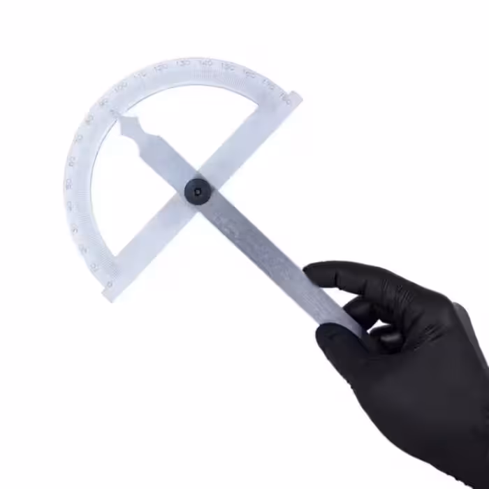 زاویه سنج نقاله ایی protractors 120x150mm ورکا مدل 0603-242