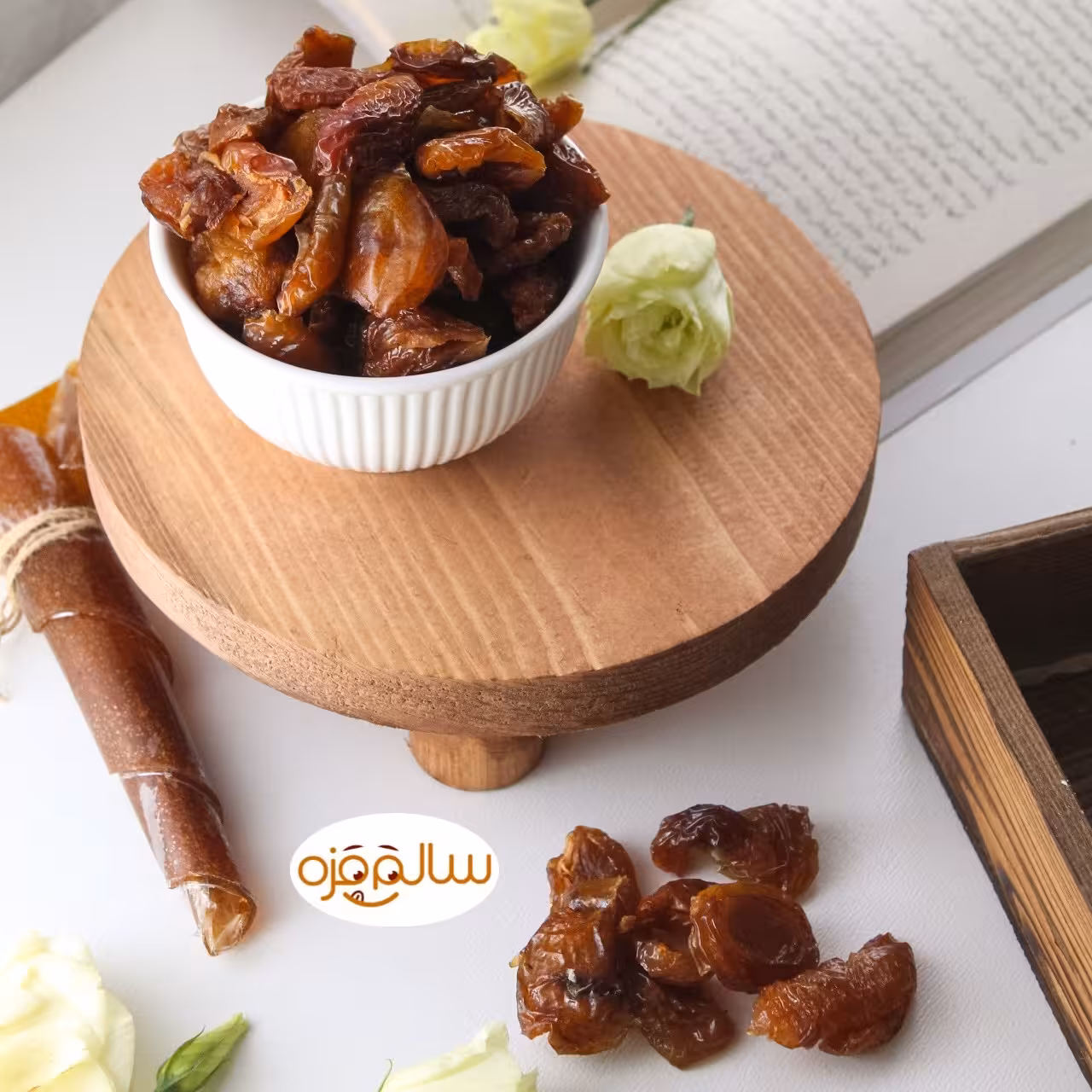 برگه آلو آفتاب خشک و بدون تیزاب