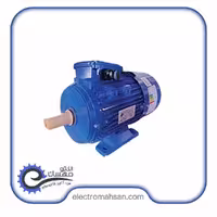 الکتروموتور دیزل ساز 1.5 کیلووات (2 اسب) سه فاز 900 دور فلنج B3 فرم 90 پوسته آلومینیوم