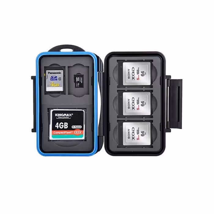 کیف محافظ کارت حافظه جی جی سی مدل MC-STCQ8