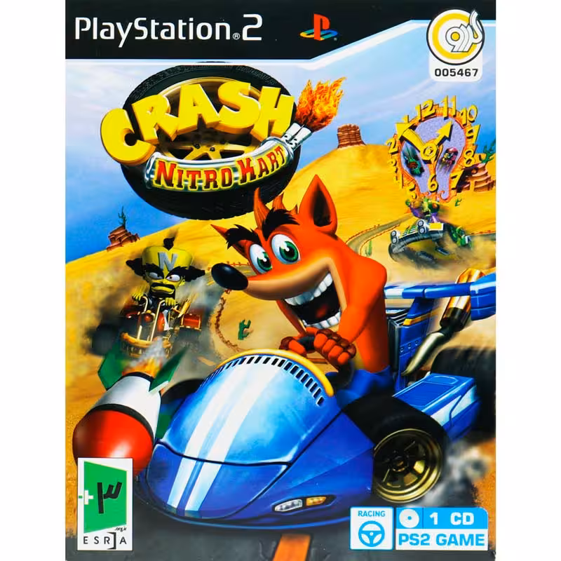 Crash Nitro Kart PS2 گردو
