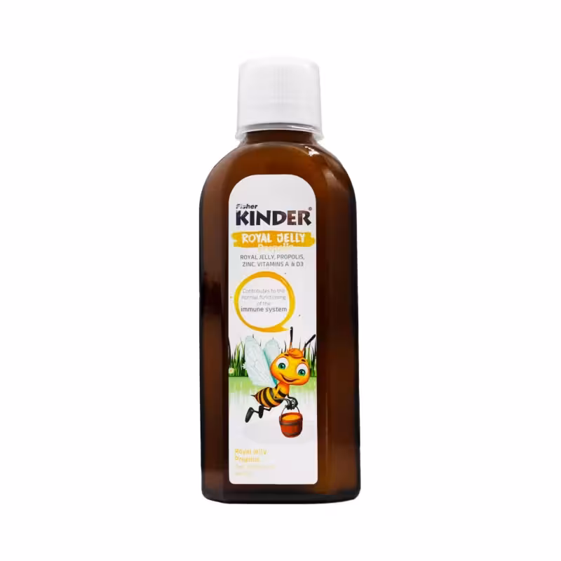 شربت رویال ژلی فیشر کیندر – تقویت سیستم ایمنی کودک