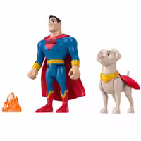 اکشن فیگور سوپرمن 16 سانتی متری Fisher Price با حیوان خانگی
