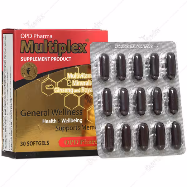 کپسول ژلاتینی نرم مولتی پلکس او پی دی فارما   OPD Pharma Multiplex Softgel