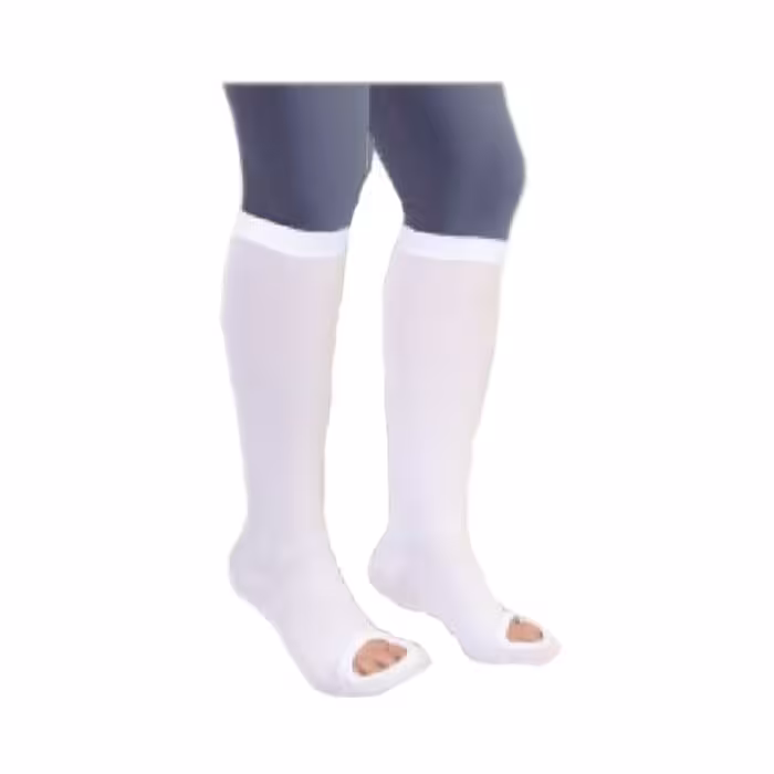 جوراب ضد آمبولی کوتاه زیر زانو طب و صنعت کد 75200