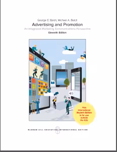 خرید و دانلود نسخه کامل کتاب Advertising and Promotion: An Integrated Marketing Communications Perspective (Irwin Marketing) 11th Edition