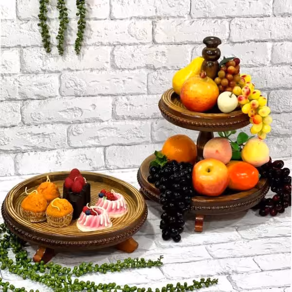 استند دو طبقه چوبی (ایراد دار)