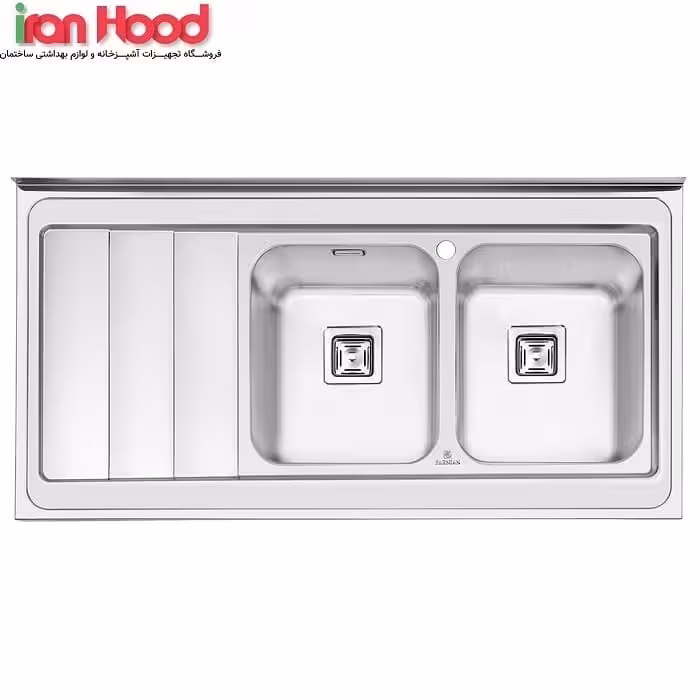 سینک پرنیان استیل Ps 1121 روکار