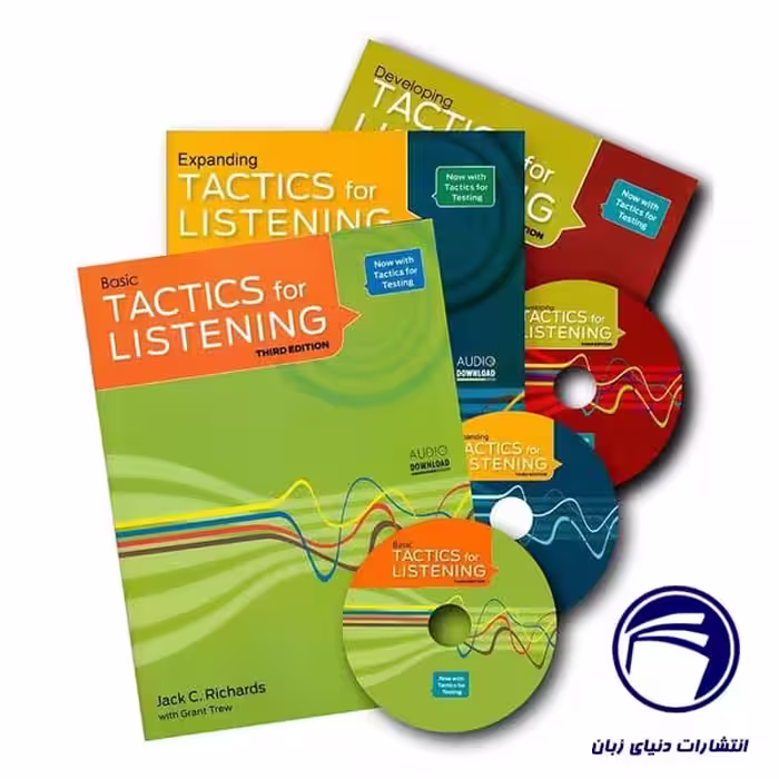 مجموعه پک 3 جلدی Tactics For Listening