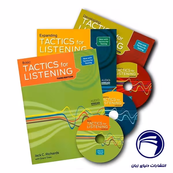 مجموعه پک 3 جلدی Tactics For Listening