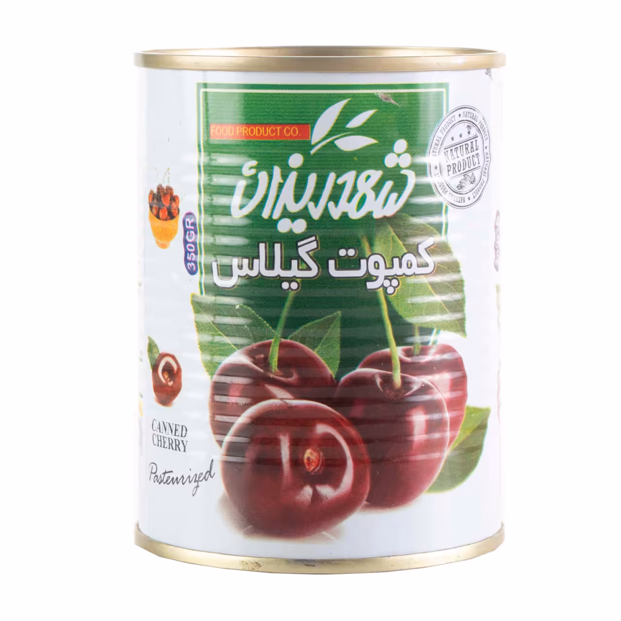 کمپوت گیلاس شهد ریزان 350 گرمی
